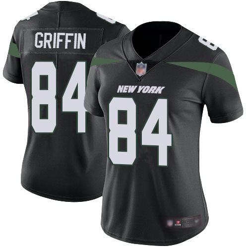 New York Jets Limited Black Women Ryan Griffin Alternate Jersey NFL Football #84 Vapor Untouchable
